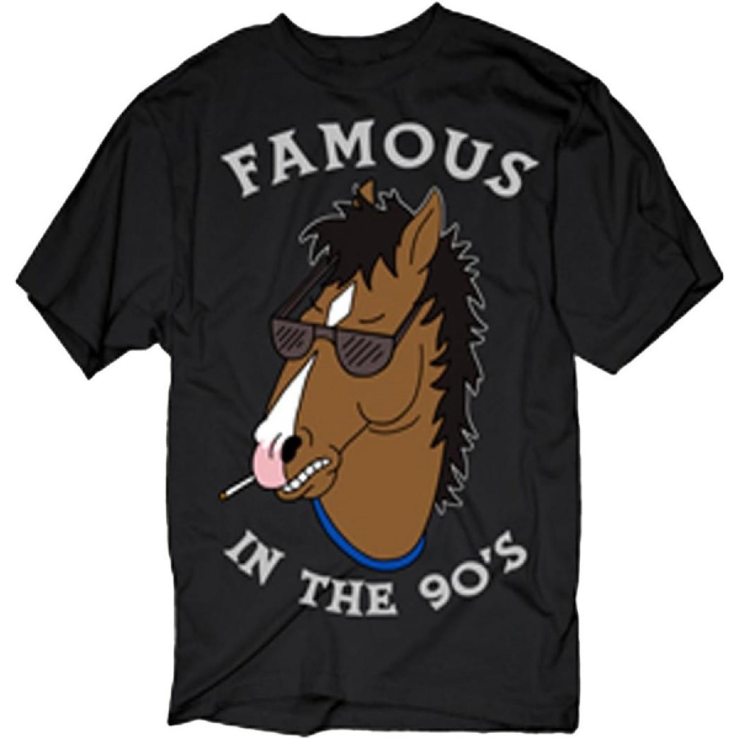 Bojack Horseman - Famous In The 90s Adult T-Shirt XXXXXL разноцветный