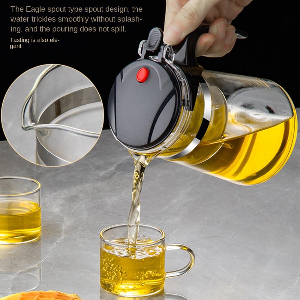 With ABS Handle Glass Teapot Heat-resistant Filter Tea Cup Durable Separation Bubble Teapot