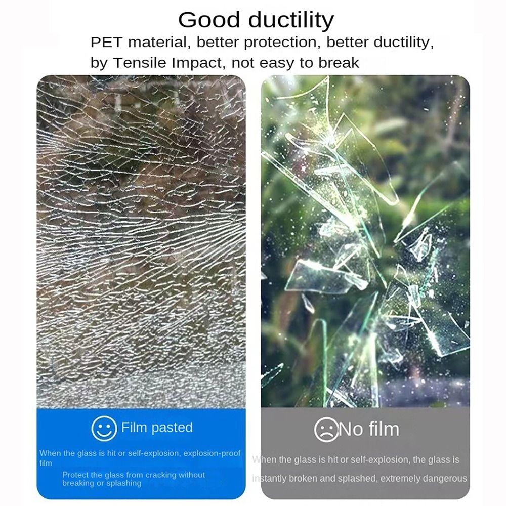 Scratch Resistant Glass Protective Sticker Anti Shatter Glass Explosion-proof Film