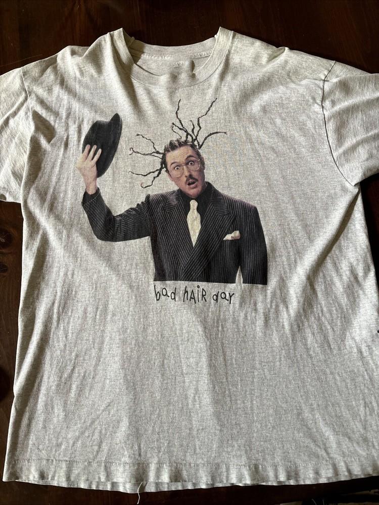Винтажная футболка Weird Al Yankovic Bad Hair Day S-5XL NE119 Унисекс XXXXL