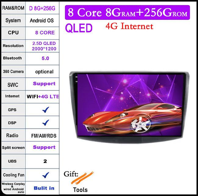 For Volkswagen VW Passat B6 B7 CC 2007-2016 Android 14 Car Radio Carplay Autoradio Player Stereo Video Multimedia GPS Navigation