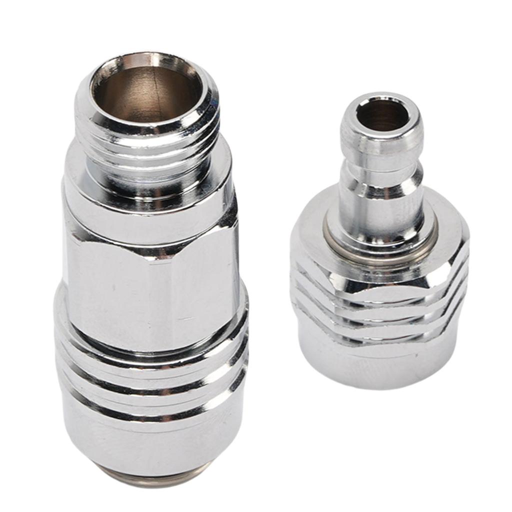 Scuba Diving Second Stage Adaptor Male Female 9 16 To BCD Standard Interface Quick Connect Adapter