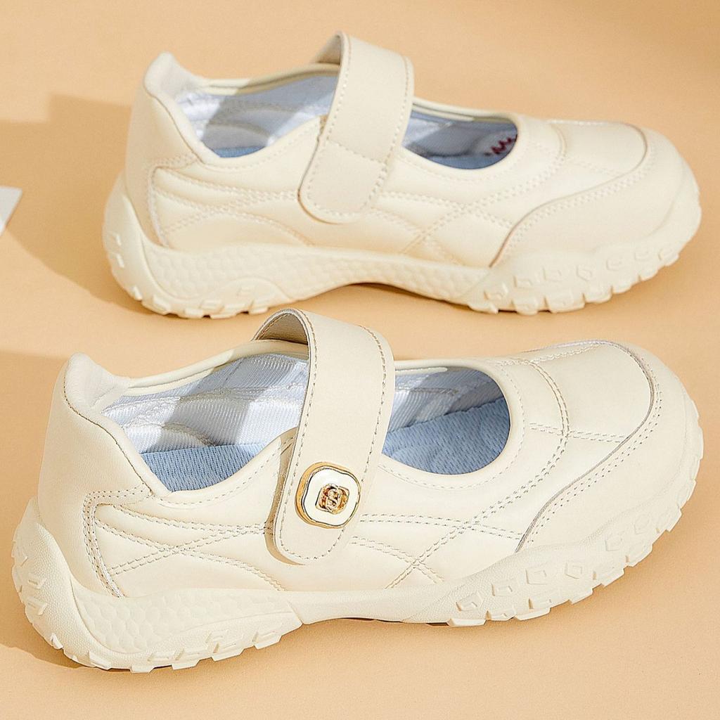 Women's Shoes with Magic Tape, Shallow Opening, Breathable, Casual, Lightweight, Soft Sole, Anti-slip, Sneakers
