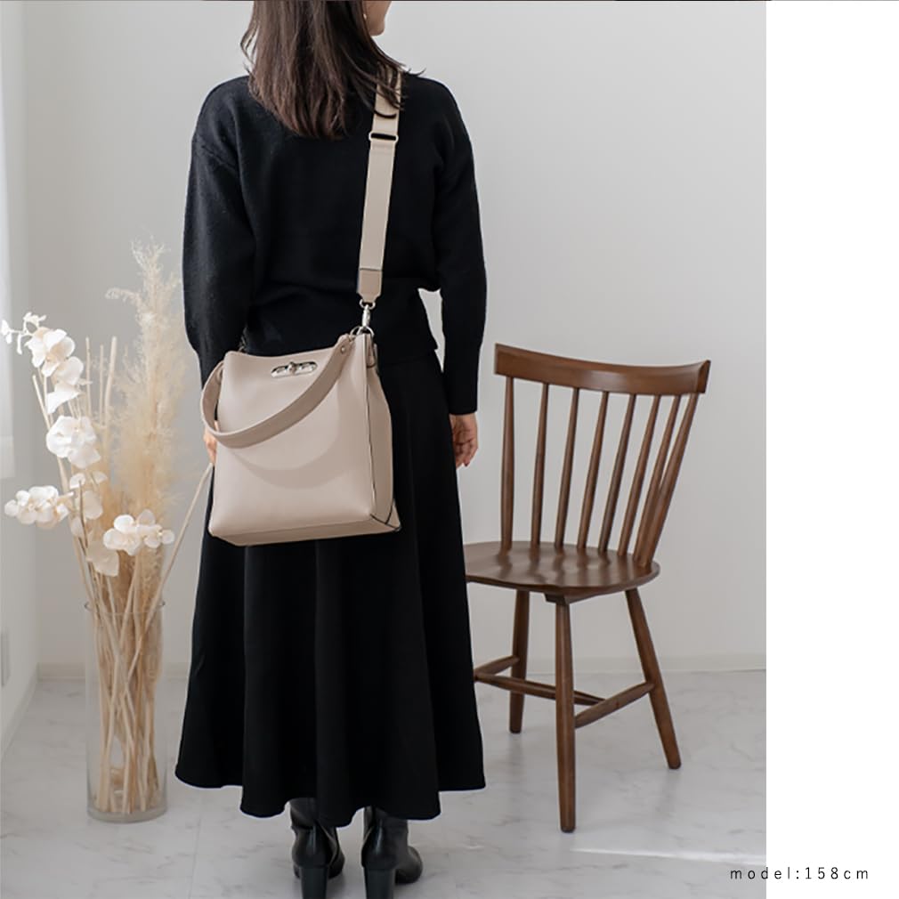 Vita Felice 3 Space Square Taška přes rameno pro ženy [VITAFELICE] inb-10104p (Světle béžová)