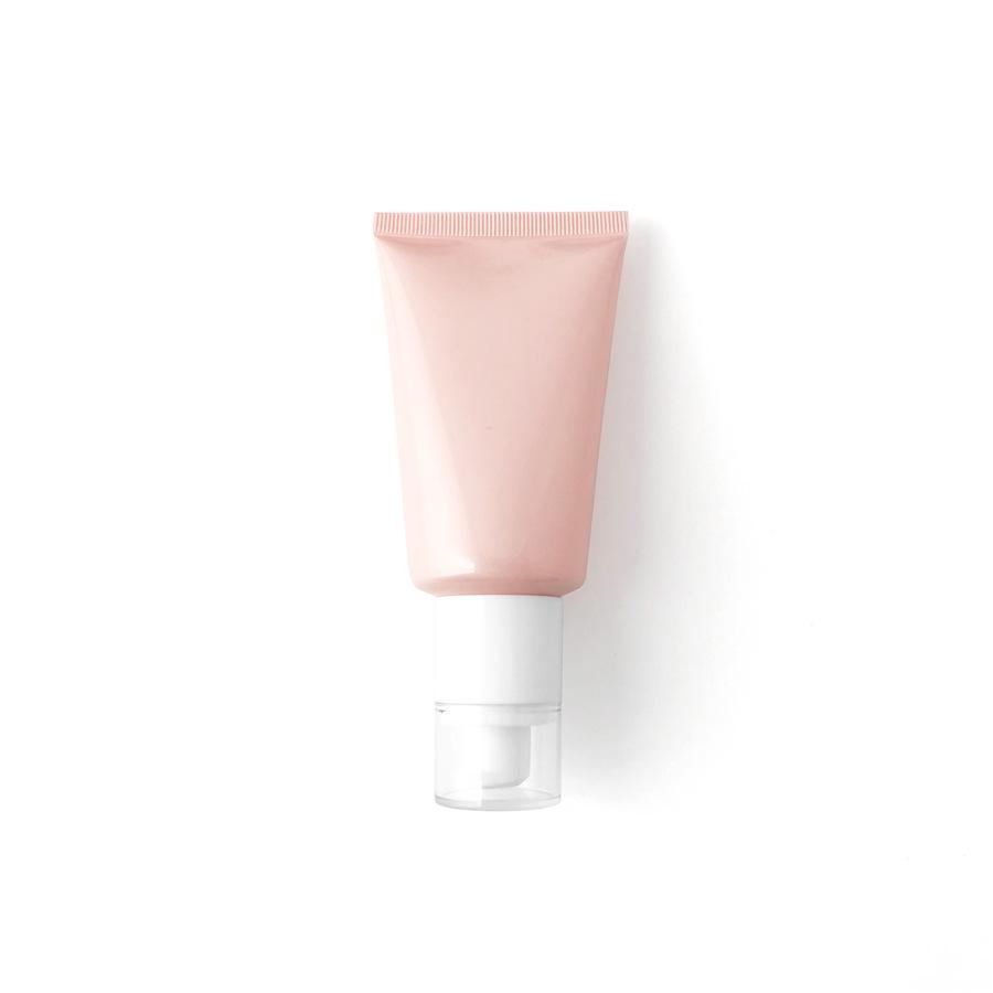 Auf Lager: 60ml Perlmuttrosa Weiche Tube Vakuum-Pressflasche