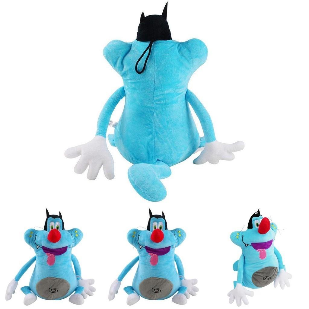 Entzückende Blaue Katze Oggy Und Die Kakerlaken Weiche Plüschpuppe Für Kinder Und Erwachsene