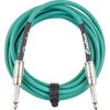 Fender Fender Guitar and Bass Cable Contour™ Instrument Cable, Sherwood Green, 10' 9.1m