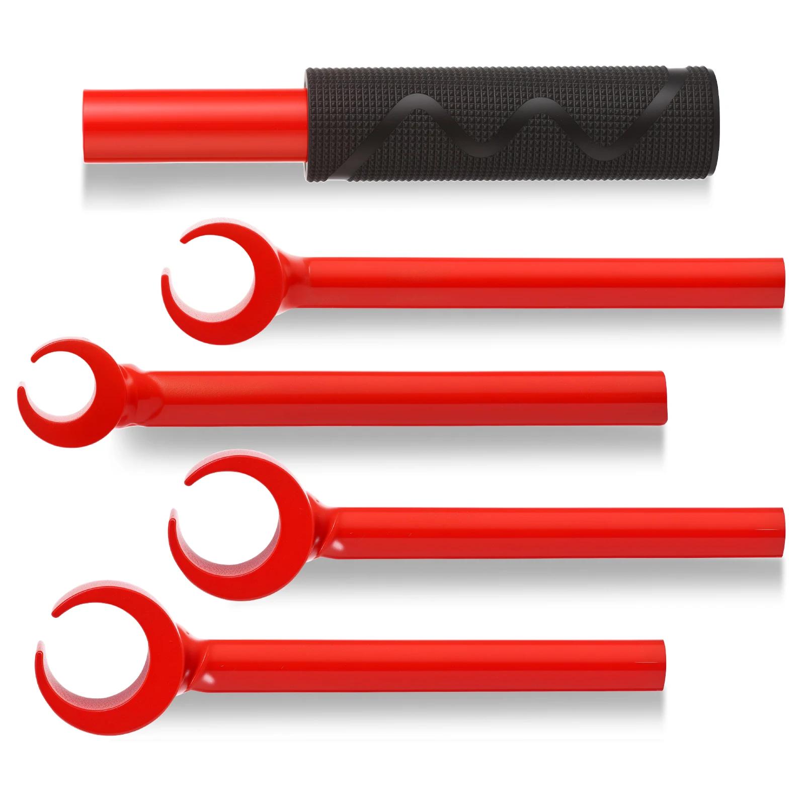 

Door Hinge Adjustment Tool Metal 4 in 1 Hinge Adjustment Wrench Door and Cabinet Alignment Tool Sturdy Hinge Gap Adjustment Tool красный