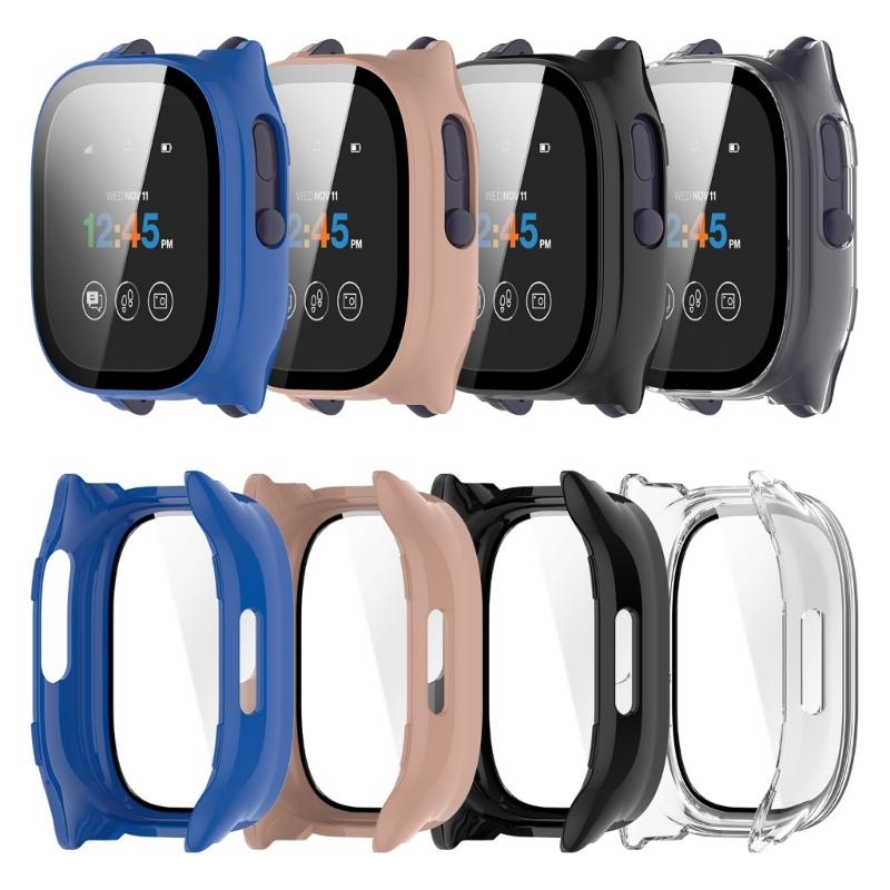 Screen Protector Film Watch Shell with Tempered Glass Film for Watch 3 Scratchproof Case Protective Case Cover