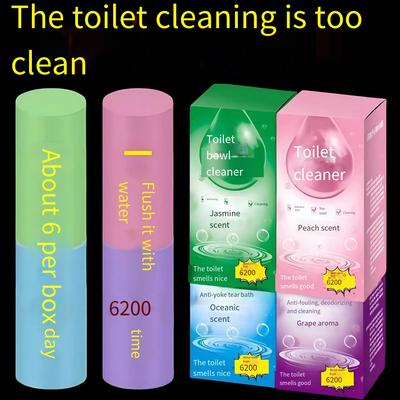 1 Stück Plusmenge, Entkalkung, Geruchsentfernung und Duft hinterlassend, Französisches Parfüm, Reinigungsstift, Toilettenreinigung, Badezimmerreinigung Toilettenartefakt