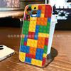 Fun Color Building Block for iPhone11/12/13/14/15/16/17 PROMAX Anti-drop Phone Case