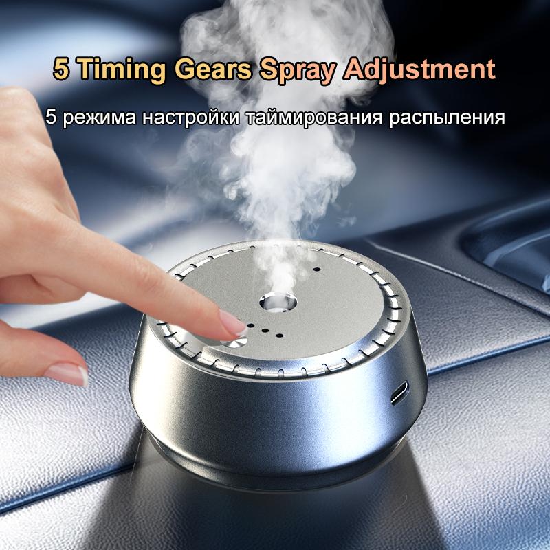 Smart Car Diffuser AI Auto Sensing Start Stop Air Freshener Quick Odor Elimination Long Lasting Fragrance for Car Home Dual Use