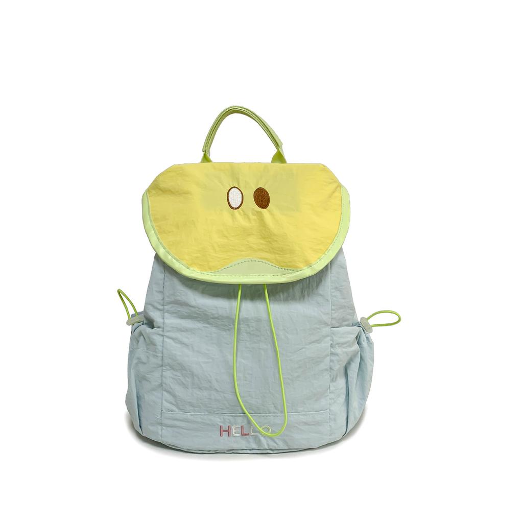 Schoolbag Dopamine Summer Backpack Watermelon Bag Women's 1011 New Student Party Canvas Bag Multi-Pocket Small Backpack