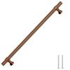 Furniture Handles 5 Pcs Bronze 224 Mm Stainless Steel