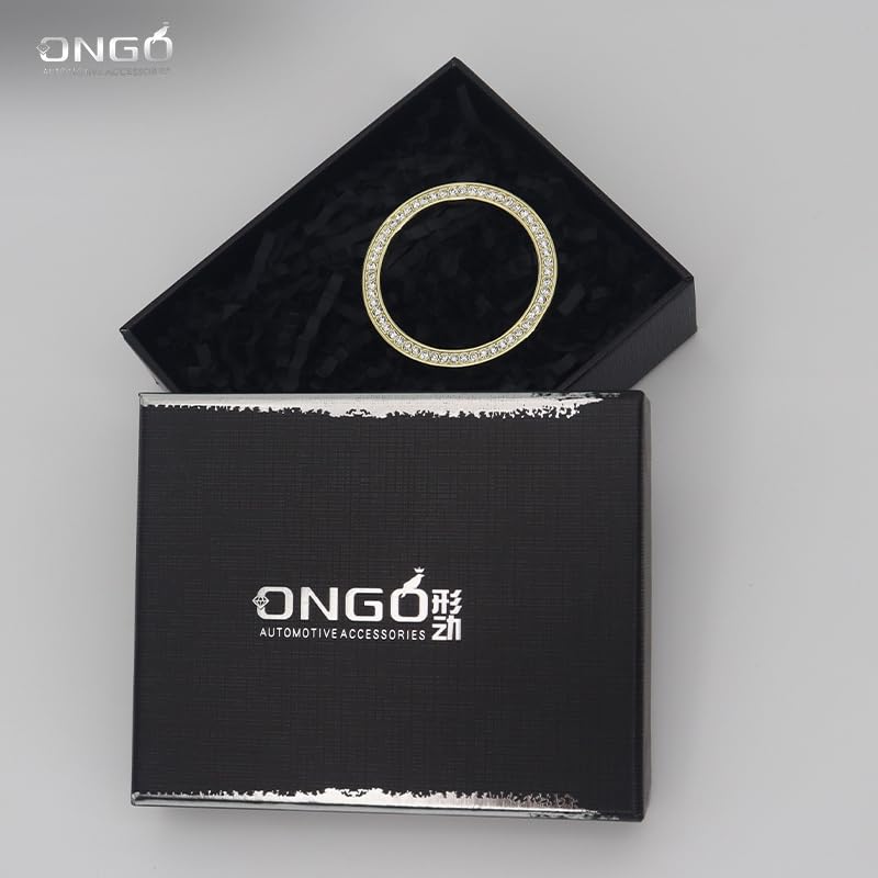 ONGOXD Old Car Model Lexus NX10 Series/RX/ES/IS/CT/GS/RC Car Volume Control Dial Watch Decoration Ring