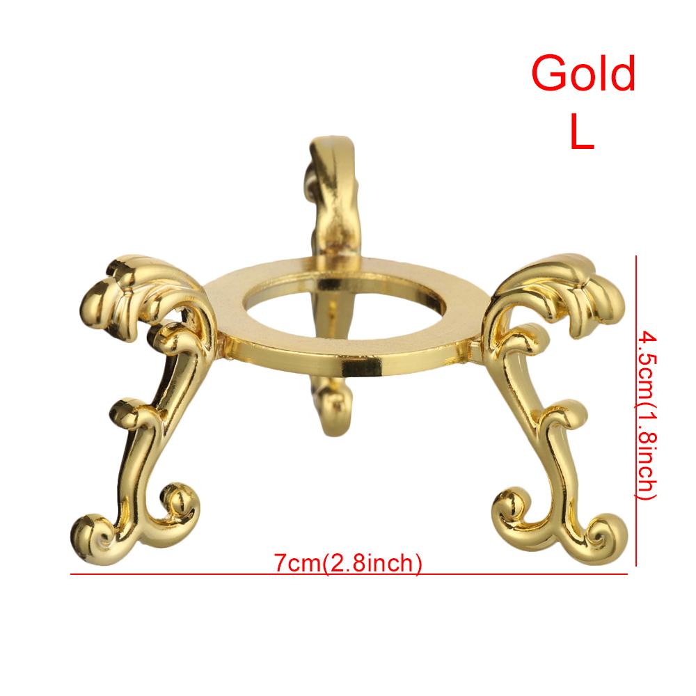 1 pz. Base per statuetta in cristallo con sfera, artigianato, ornamenti da tavolo, oggetti di scena per fotografia, supporto per pietra a sfera, supporto in legno