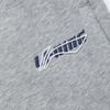 Li Ning Sports Lifestyle Series Solid Color Casual Tapered Mid-Waist Knitted Sports Pants Men Pants Light-Gray AKLU823-3