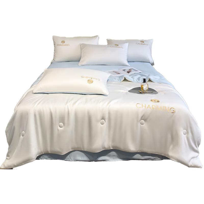 

Летнее одеяло Muji класса А из моющегося ледяного шелка 200cm x 230cm