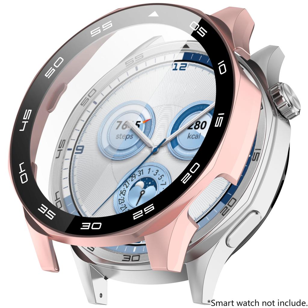 Tempered Glass Screen Protector Case for Huawei Watch GT 5 46mm Hard PC Protective Bumper for Huawei GT5 46 Cover Accessories