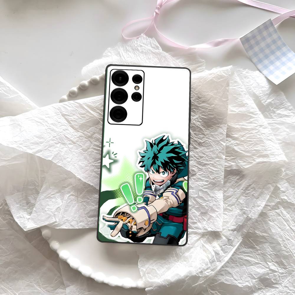 My Hero Academia Katsuki Bakugo My Hero Phone Case For Samsung S 24 Fe 25 Ultra Plus 20 Lite 21 30 22 23 24 22 Ultra 5G Fundas