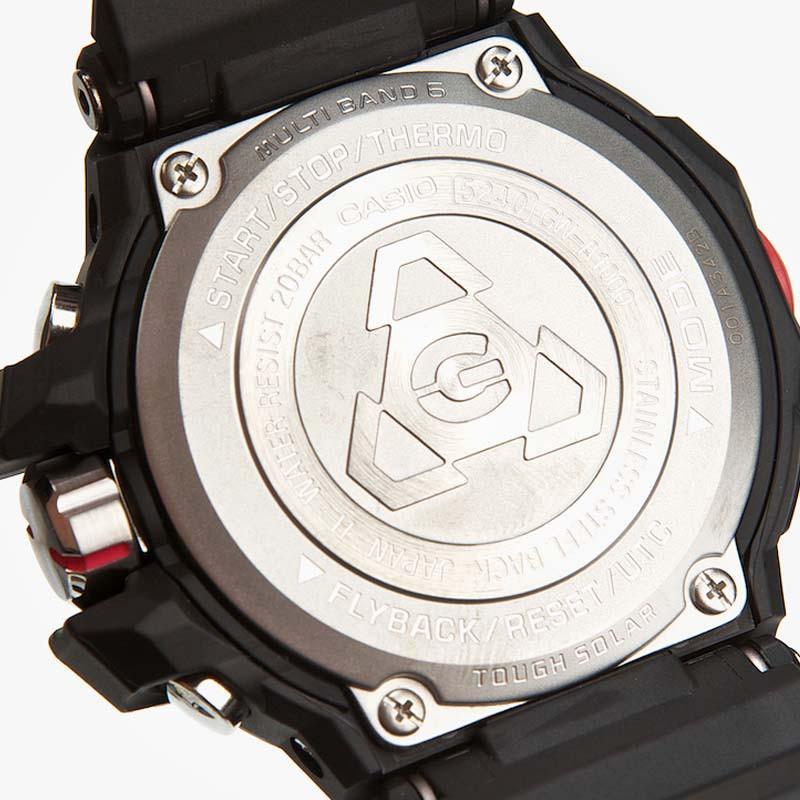 Casio Seria MASTER OF G-AIR Ceas Inteligent Rezistent la Apă și Șocuri Luminos Mișcare cu Cuarț Curea de Rășină Ceas Japonez și Coreean pentru Bărbați GW-A1000D-1ADR