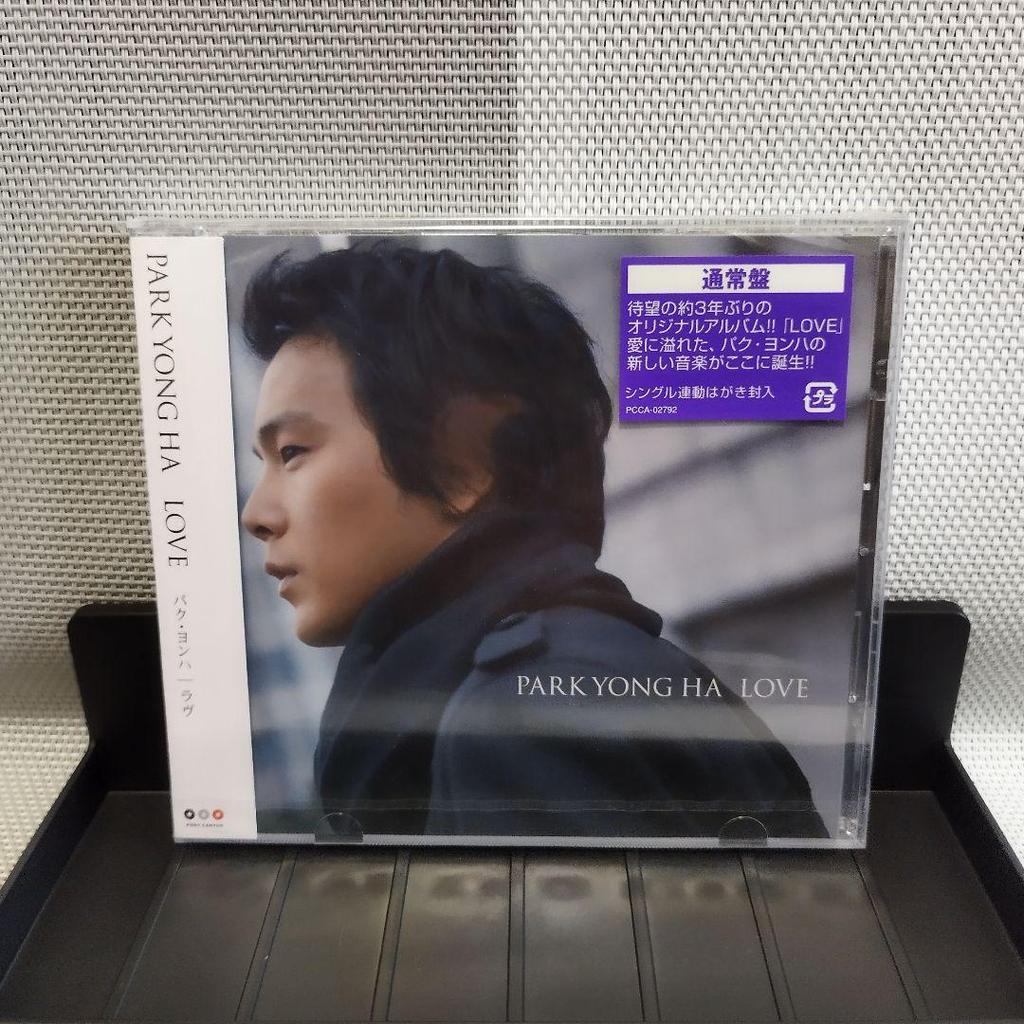 [USED] Out of print Park Yong Ha PARK YONG HA LOVE CD