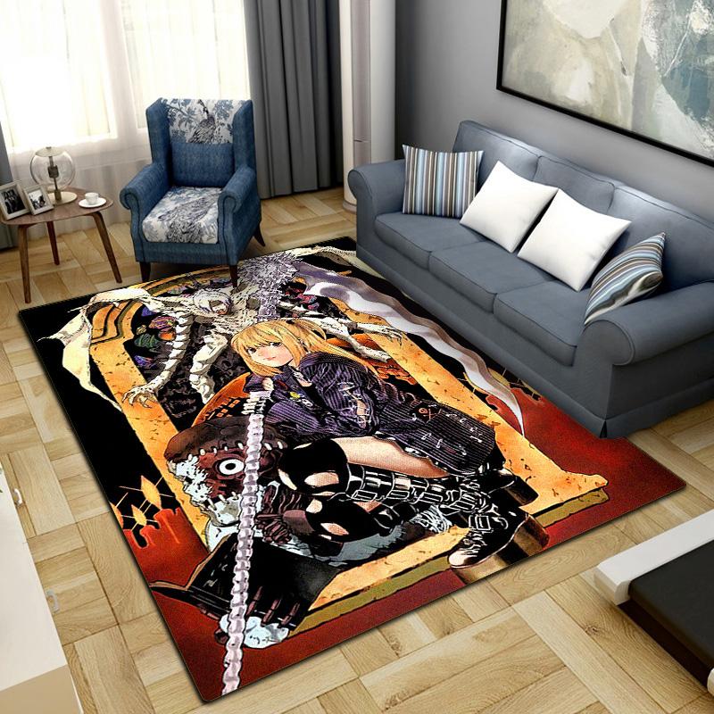 Death Note Amane Misa Area Carpet for Living Room Bedroom Home Decor Cool Movie Mat Floor Mat LXRa25