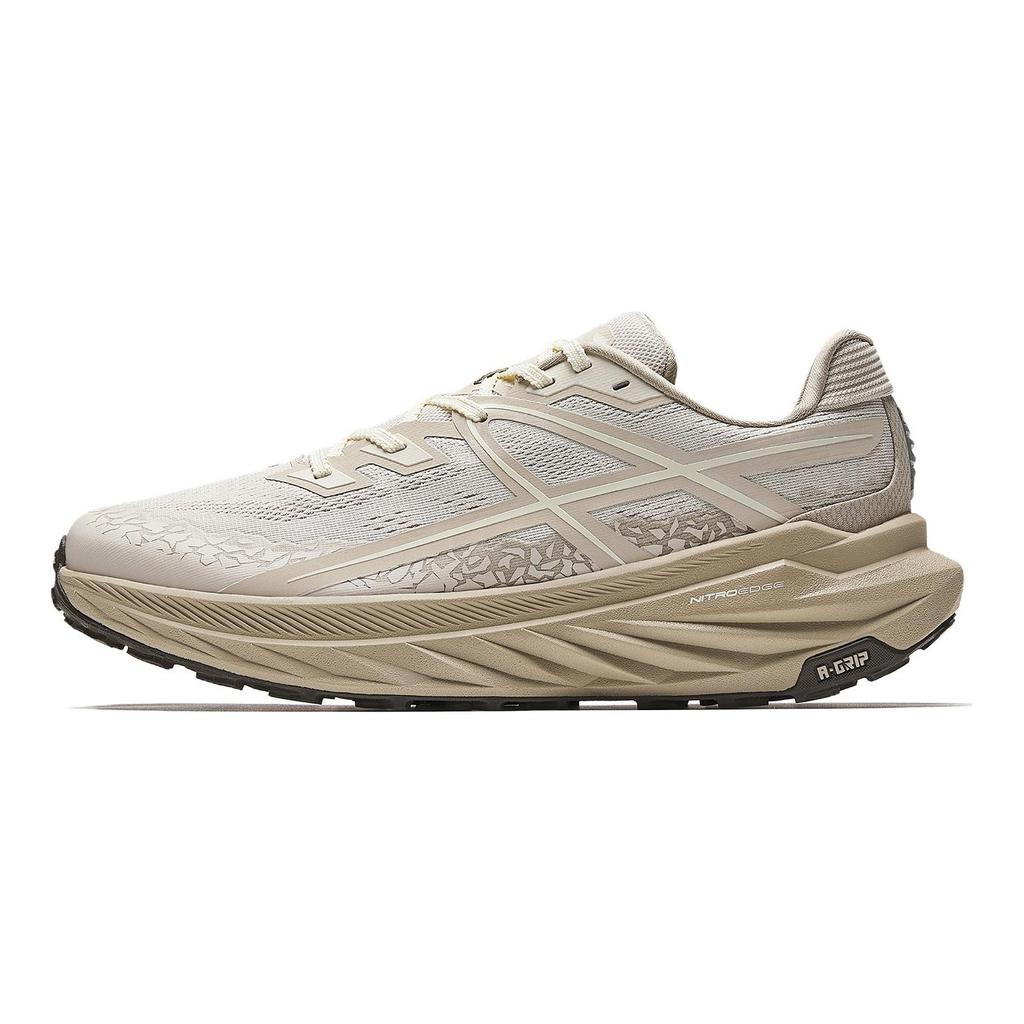 Anta Trail Running Shoes Men's Beige Umber 112615502A-4