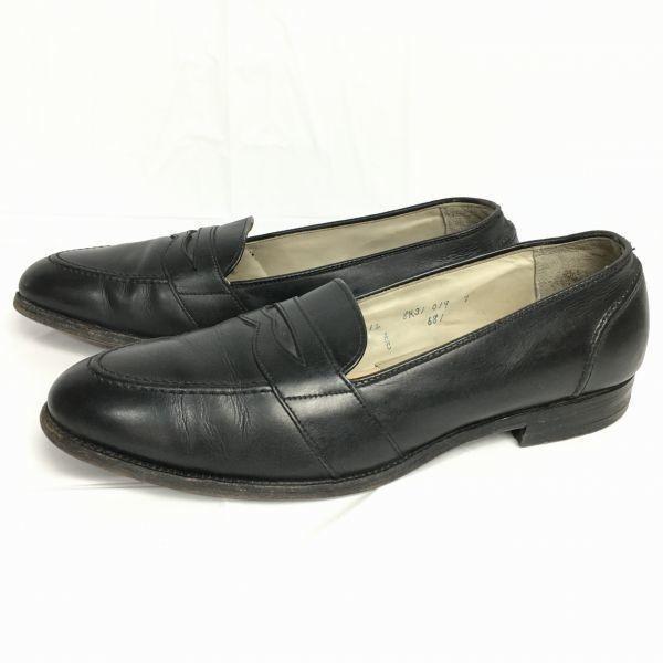 ALDEN for CULWELL & SON USA Made Vintage Penny Loafer Moccasin Slip-On Shoes Black Size 12A/C / 28.5-29.5cm(USED)