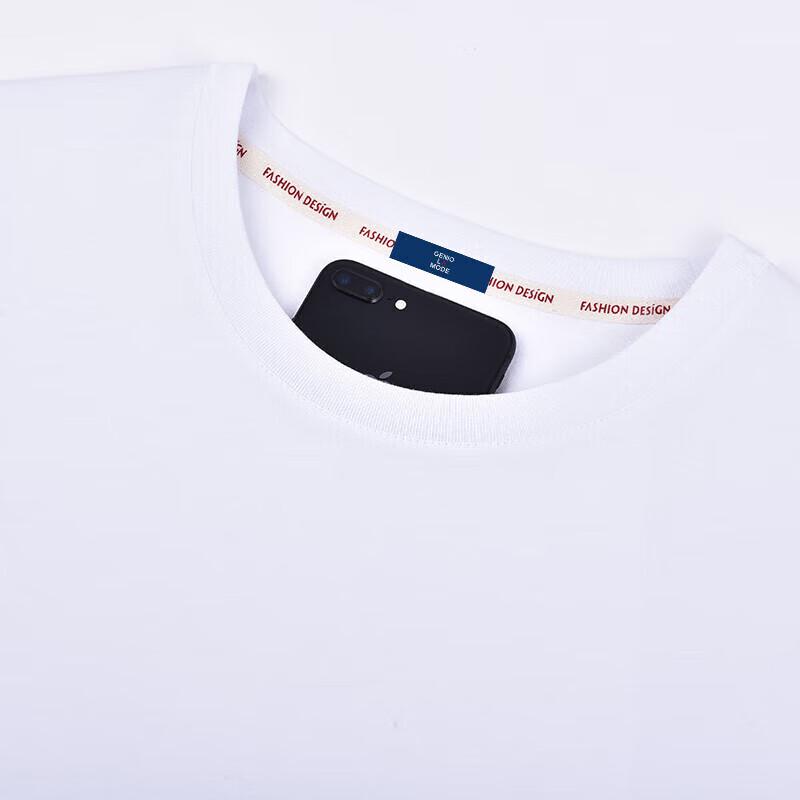 GENIOLAMODE Men's Casual Loose Fit Crew Neck T-Shirt