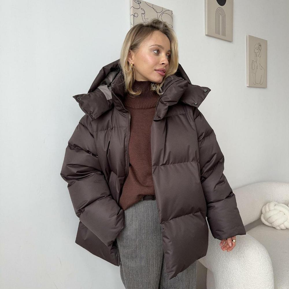 Cotton Jacket 2026 Autumn And Winter European And American New Cotton Jacket Women's Loose Cotton Jacket Loose Jacket Top