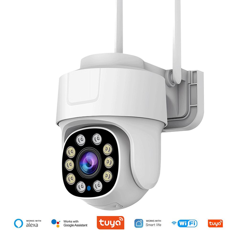 

10X PTZ Zoom Wifi Camera Tuya Smart Outdoor Home Security Video Surveillance 5MP Wireless IP Cameras AI Automatic Human Tracking Cam No SD Card