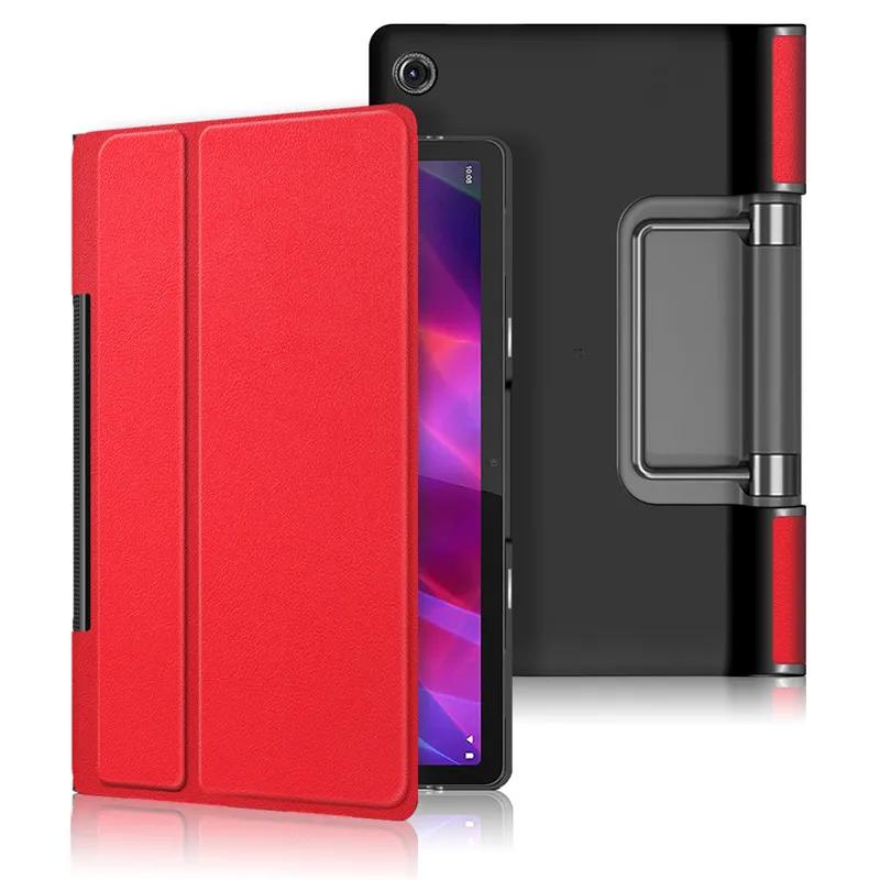 PU Leather Flip Stand Cover for Lenovo Tab 11 YT-J706X 11 Inch Cover Stand Luxury Protective Cover Foldable Case