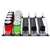 Beverage Push Rack Can Dispenser for Refrigerators with Simple Structure for Easy Installation and Smooth Drink Dispensing