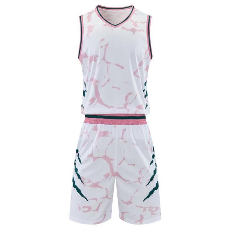Custom Basketball Jersey Set Men Women Team Sports Uniforms Breathable Cotton Short Sleeve Performance Wear