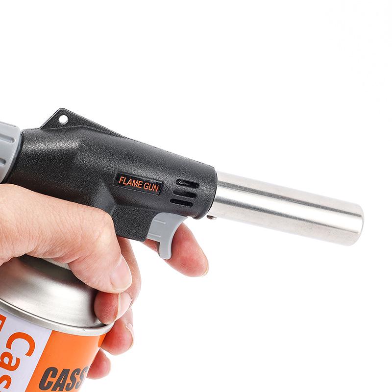 

Windproof 920 Cartridge Gas Torch Head: Ceramic Outdoor Kitchen & Picnic Stove Igniter серый/чёрный