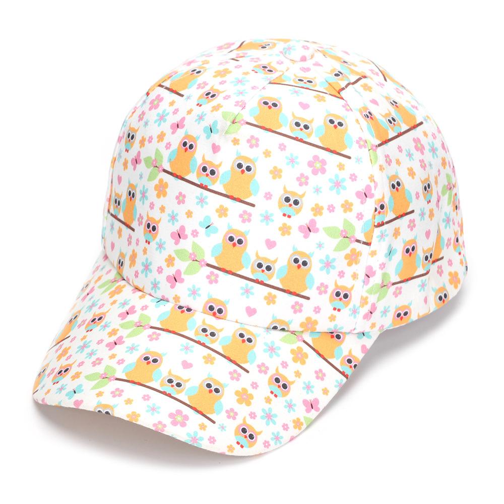 Children's Cartoon Animal Baseball Caps - Spring/autumn - Boys' Cute Beanie Hats - Girls' Sun Hats