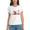 Women TShirt Dean Winchester Summer Short Sleeve Tees Round Neck Cotton T Shirts Clothes Tops Streetwear