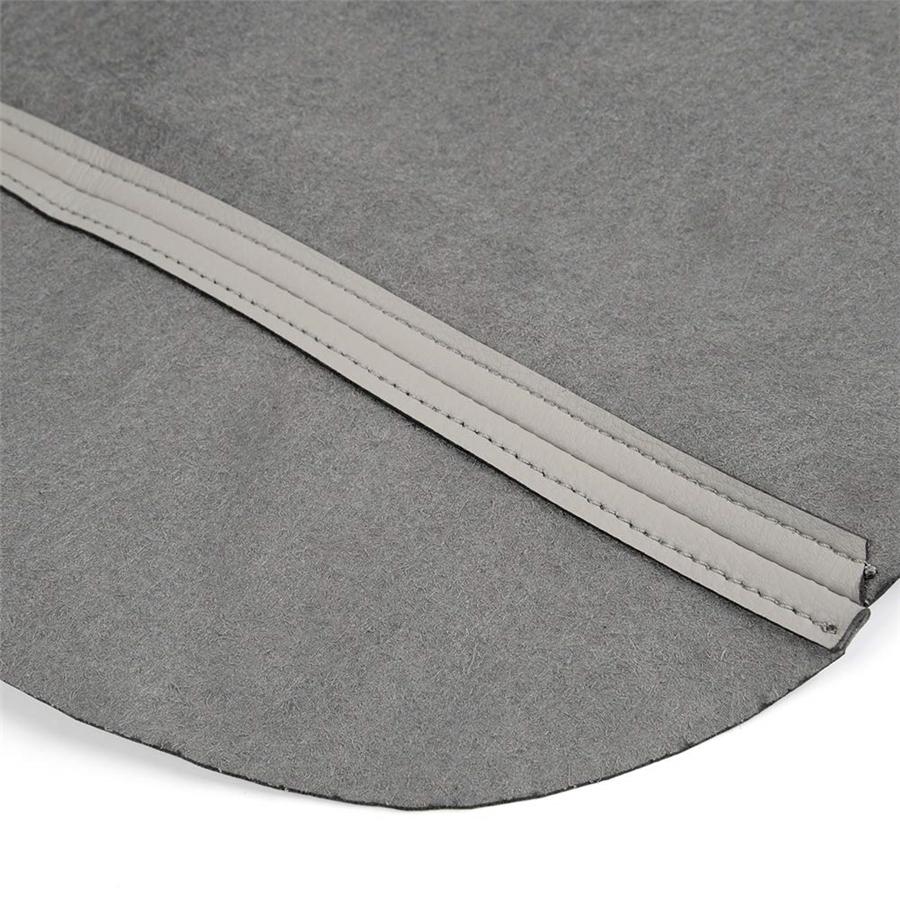 Leather Center Console Lid Armrest Cover Fit For 2009-2015 Honda Pilot Gray