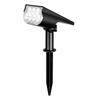 Kolip Solar Color Changing Lights, Automatic On/Off Solar Lights, Angle Adjustable Waterproof Landscape Spotlights