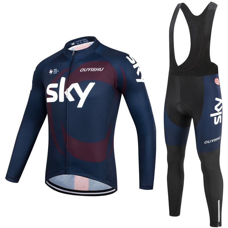 Racing Road Bike Mountain Bike Cycling Sportswear Long-sleeved Set, Breathable and Quick-drying 2026 Autumn Long-sleeved Breathable Cycling Suit