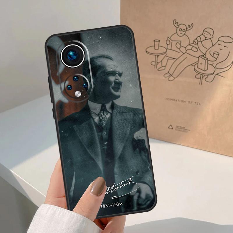 Turkey Mustafa Kemal Ataturk For Honor Magic 7 Lite 5 6 8 Pro Case For Honor 400 200 90 70 50 X8c X8b X9a X9b X9c X9d Win
