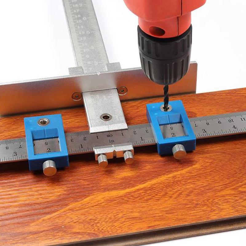Wood Panel Hole Puncher Aluminum Alloy Center Punching Gauge Woodworking Tool Precise Punch Locator Drilling Tools DIY Woodworking Tool Red X600-1-Red Wood Panel Hole Puncher Aluminum Alloy Center Punching Gauge Woodworking Tool Precise Punch Locator Drilling Tools DIY Woodworking Tool Red X600-1-Red