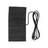 1 st Svart 5V USB Kolfiber Värmematta 20*10cm Musmatta Varm Filt