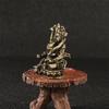 Historical Tibetan Metal Statue Religious Craft Handmade Statue Wall Display For Awareness And Tradition