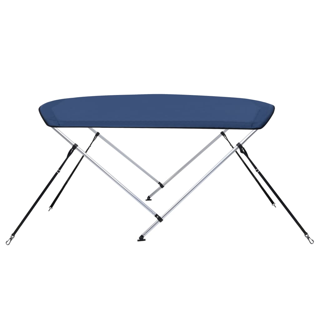 2 Bow Bimini Top Navy Blue 150*120*110 cm