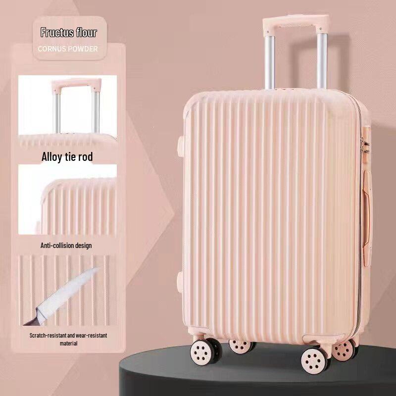 26-Inch Durable Trolley Luggage - New Style for Women & Men, 24-Inch Leather Suitcase, 20-Inch Travel Case
