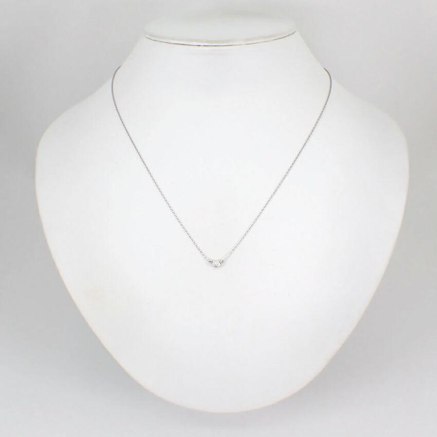 [Used] Pt900/850/Diamond/Pendant/Necklace/g521-34