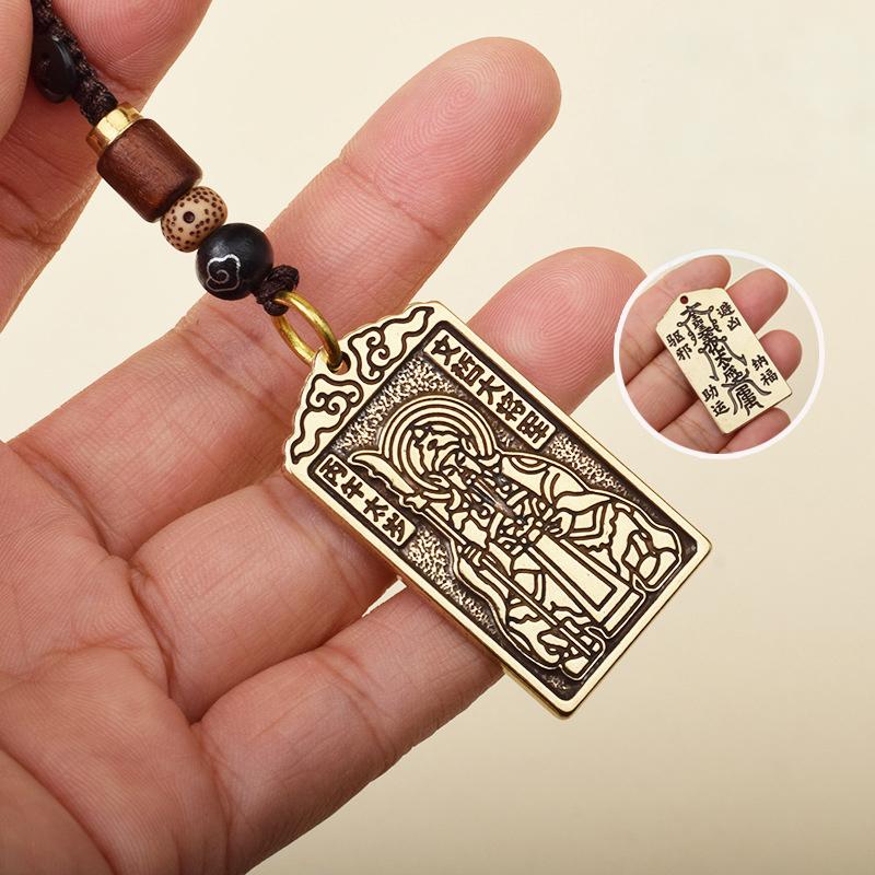2026 Amulet Tai Sui Breloczek Chiński Breloczek na Szczęście Wisiorek Fortuny Na Szczęście, Zdrowie, Bogactwo Kluczyki do Samochodu Akcesoria do Torby