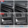 Real Carbon Fiber Sticker For Subaru Forester 2013 2014 2015 2016 2017 2018 Car Center Console Copilot Storage Box Interior Trim